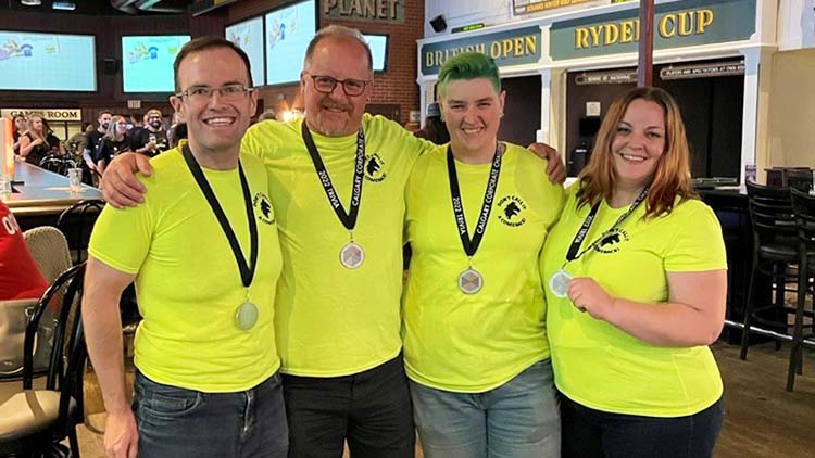 Our Pason Trivia team snagged silver in the Calgary Corporate Challenge this year! 
